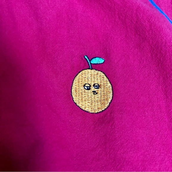 The Campamento Kids Pink Embroidered Jacket sz 11-12Y Can Fit Women up to Sz S-M - Picture 4 of 10